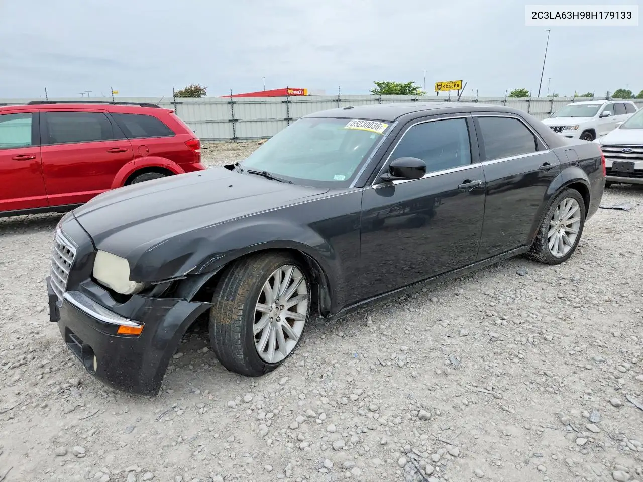 2008 Chrysler 300C VIN: 2C3LA63H98H179133 Lot: 55230036