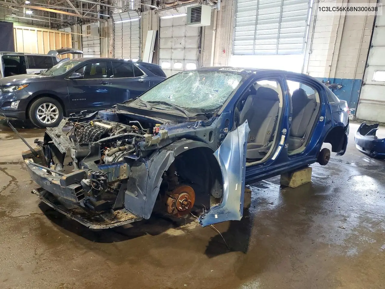 2008 Chrysler Sebring Touring VIN: 1C3LC56K68N300638 Lot: 56329486