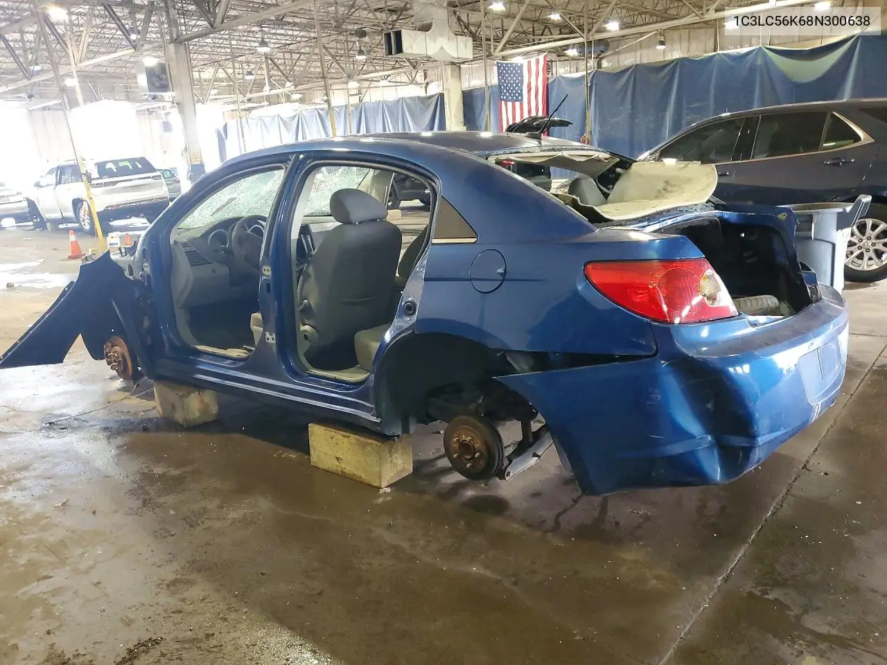 2008 Chrysler Sebring Touring VIN: 1C3LC56K68N300638 Lot: 56329486