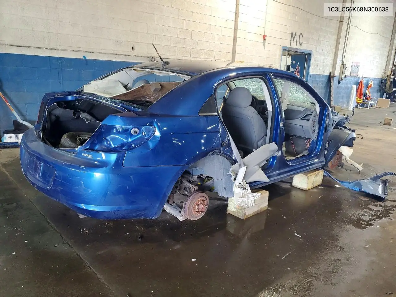 2008 Chrysler Sebring Touring VIN: 1C3LC56K68N300638 Lot: 56329486
