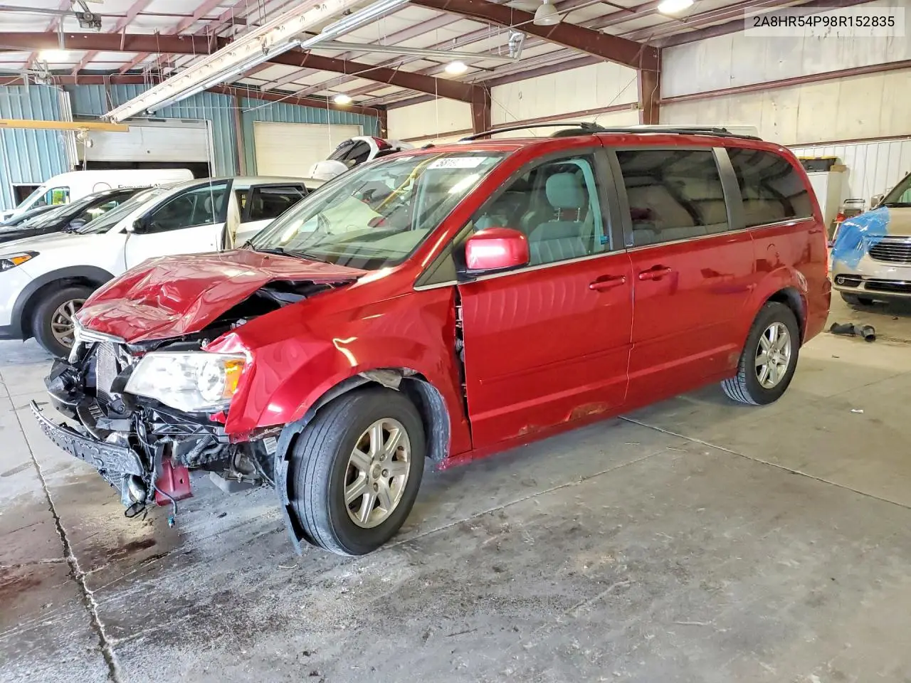 2008 Chrysler Town & Country Touring VIN: 2A8HR54P98R152835 Lot: 58192316