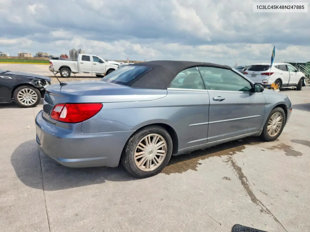 2008 Chrysler Sebring VIN: 1C3LC45K48N247885 Lot: 58378376