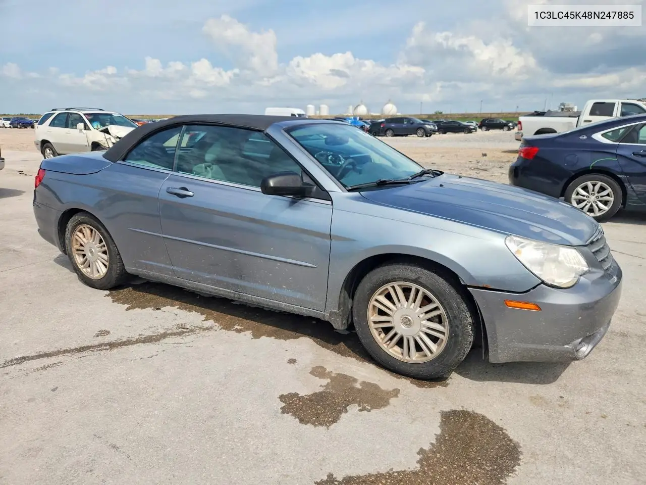 2008 Chrysler Sebring VIN: 1C3LC45K48N247885 Lot: 58378376