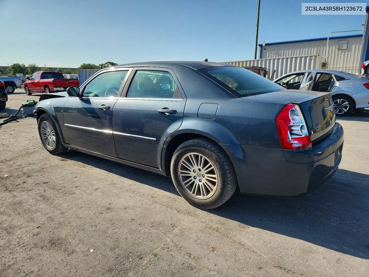 2008 Chrysler 300 Lx VIN: 2C3LA43R58H123672 Lot: 58525356