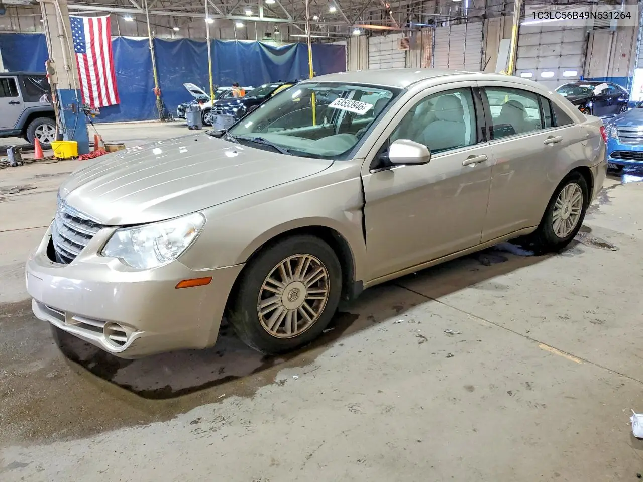 2009 Chrysler Sebring Touring VIN: 1C3LC56B49N531264 Lot: 53553946