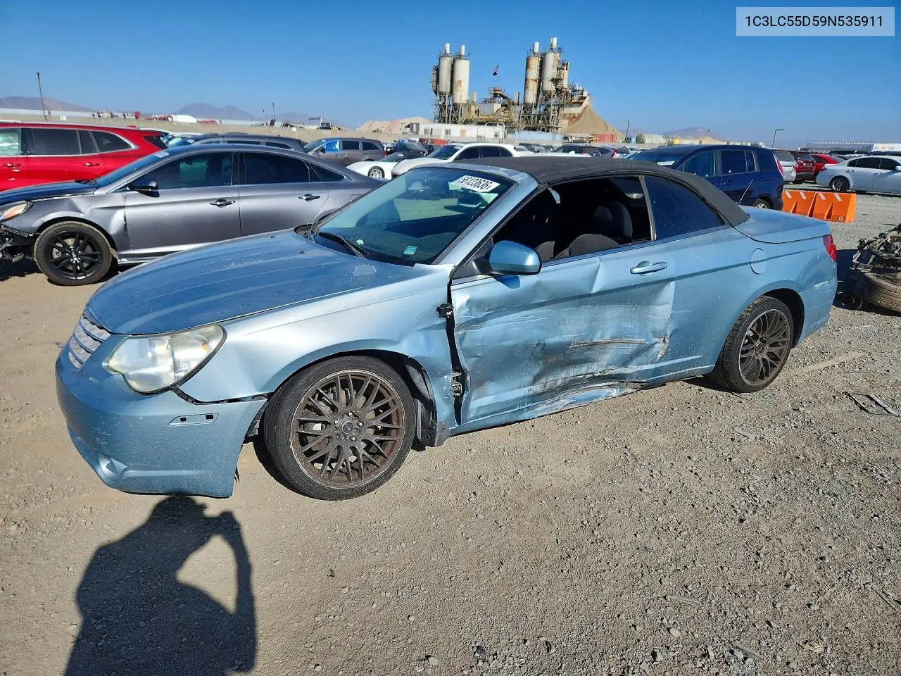 2009 Chrysler Sebring Touring VIN: 1C3LC55D59N535911 Lot: 56123636