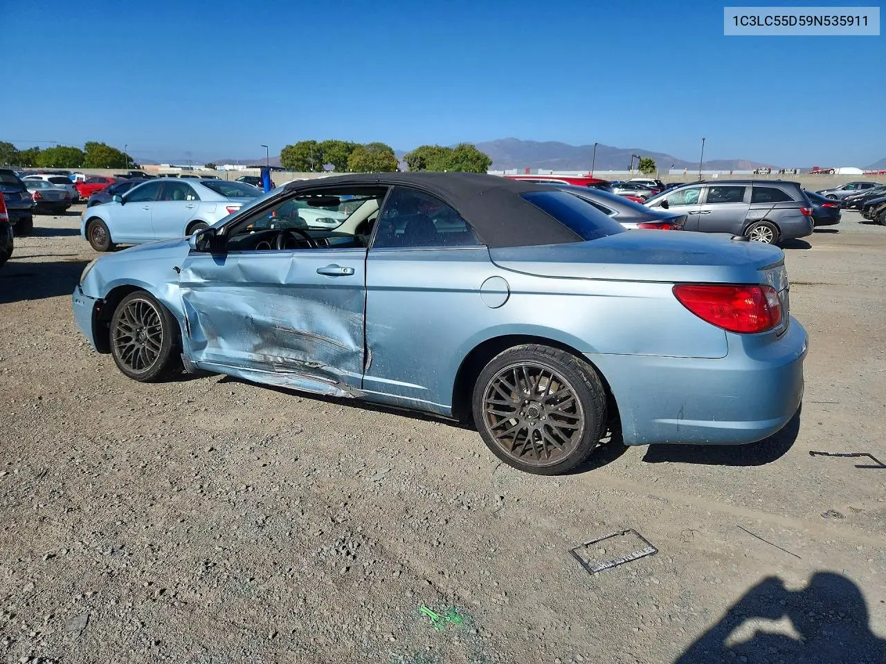 2009 Chrysler Sebring Touring VIN: 1C3LC55D59N535911 Lot: 56123636