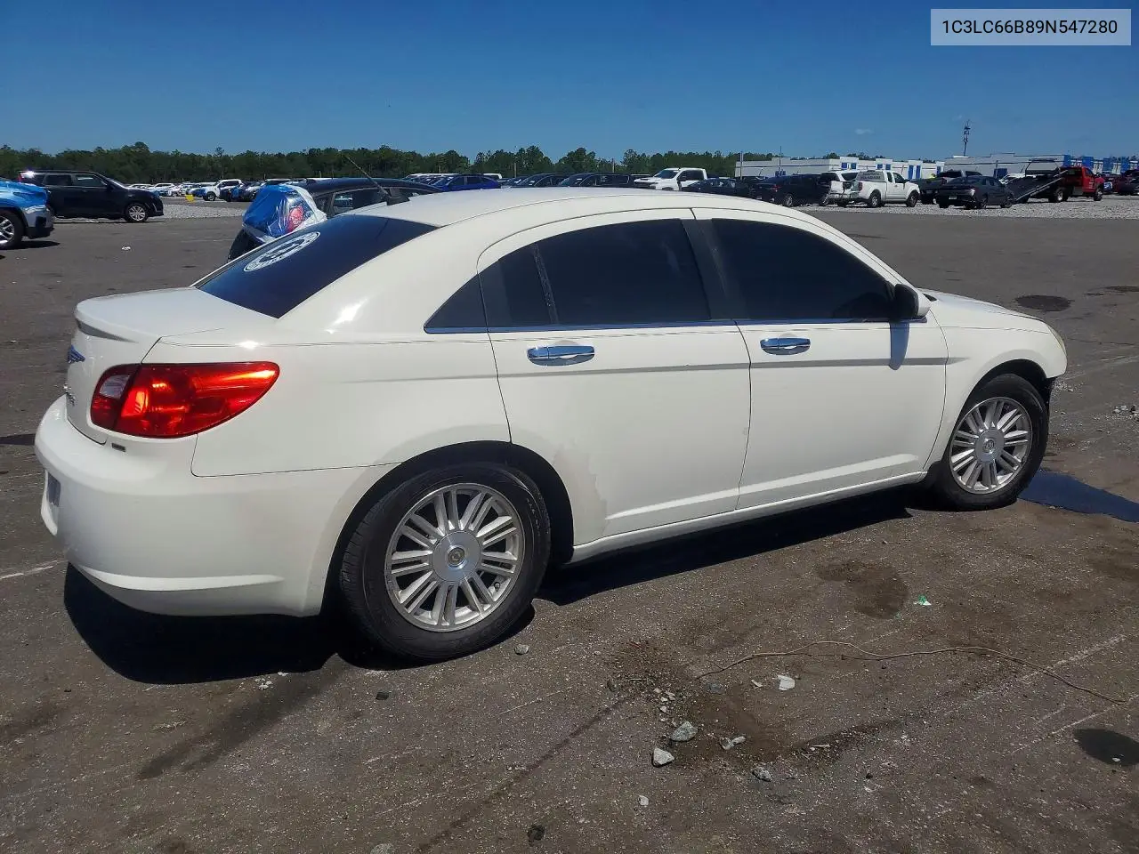 2009 Chrysler Sebring Limited VIN: 1C3LC66B89N547280 Lot: 56988796