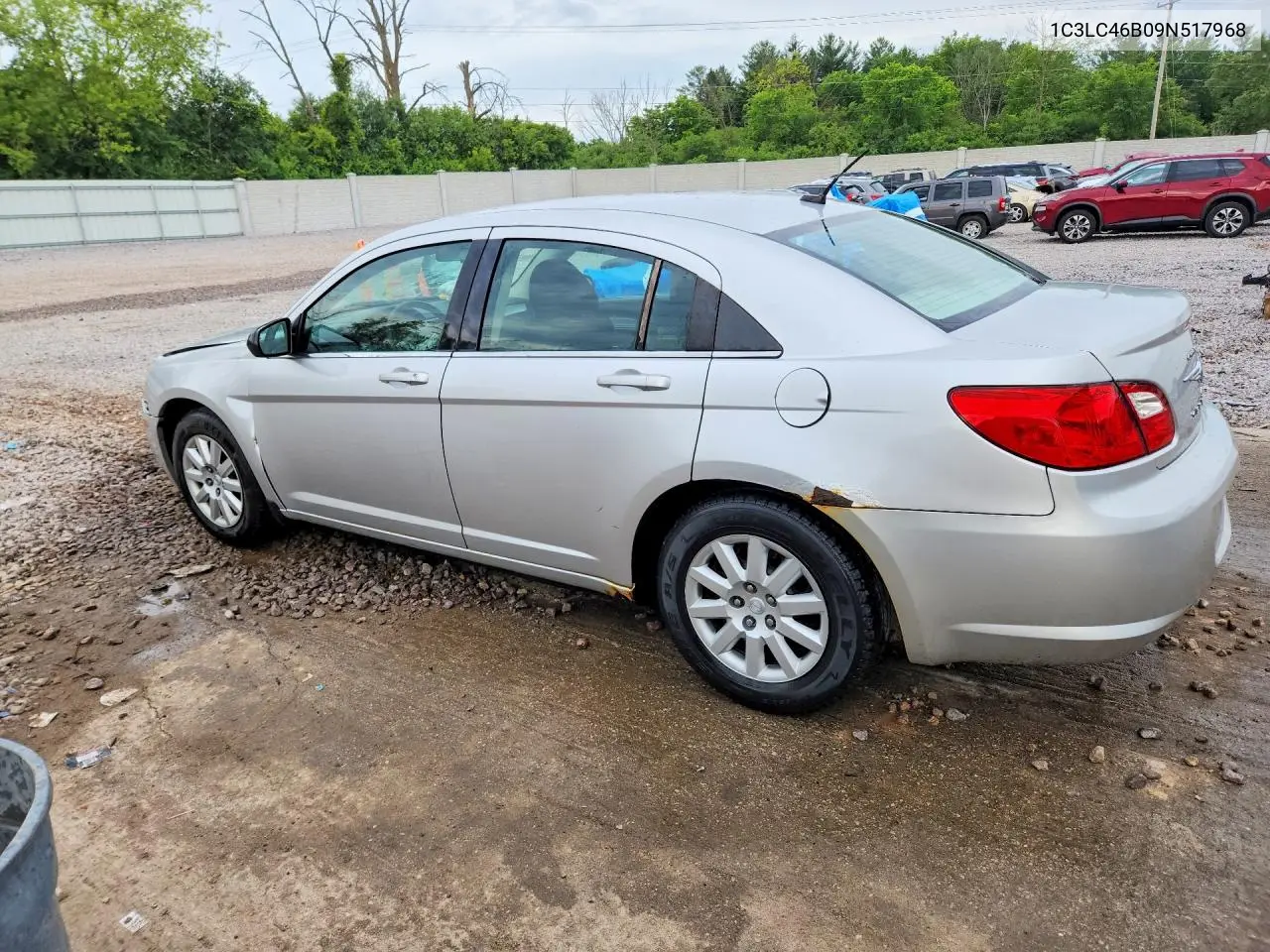 2009 Chrysler Sebring Lx VIN: 1C3LC46B09N517968 Lot: 58992526