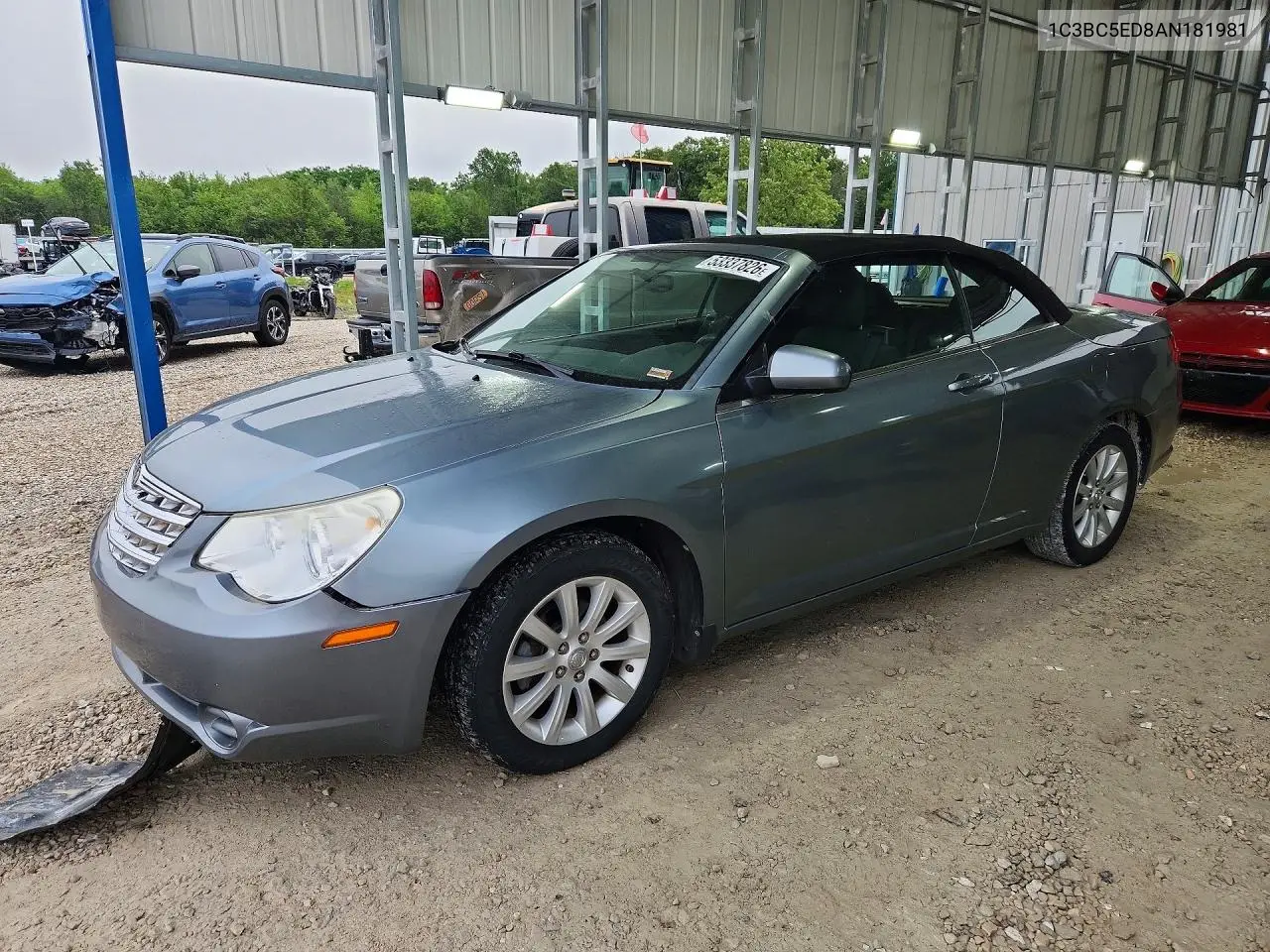 2010 Chrysler Sebring Touring VIN: 1C3BC5ED8AN181981 Lot: 53337826