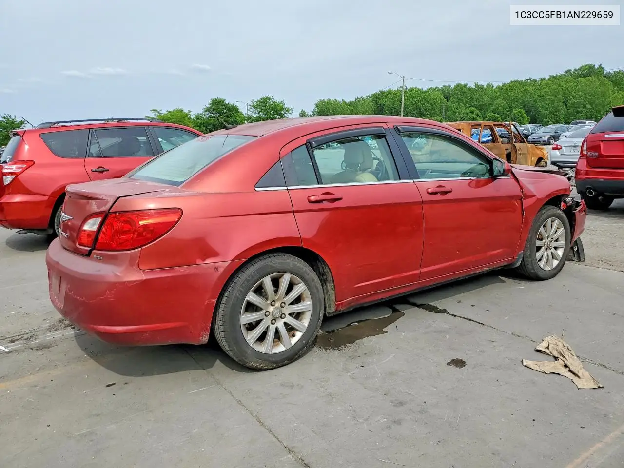 2010 Chrysler Sebring Limited VIN: 1C3CC5FB1AN229659 Lot: 54220676