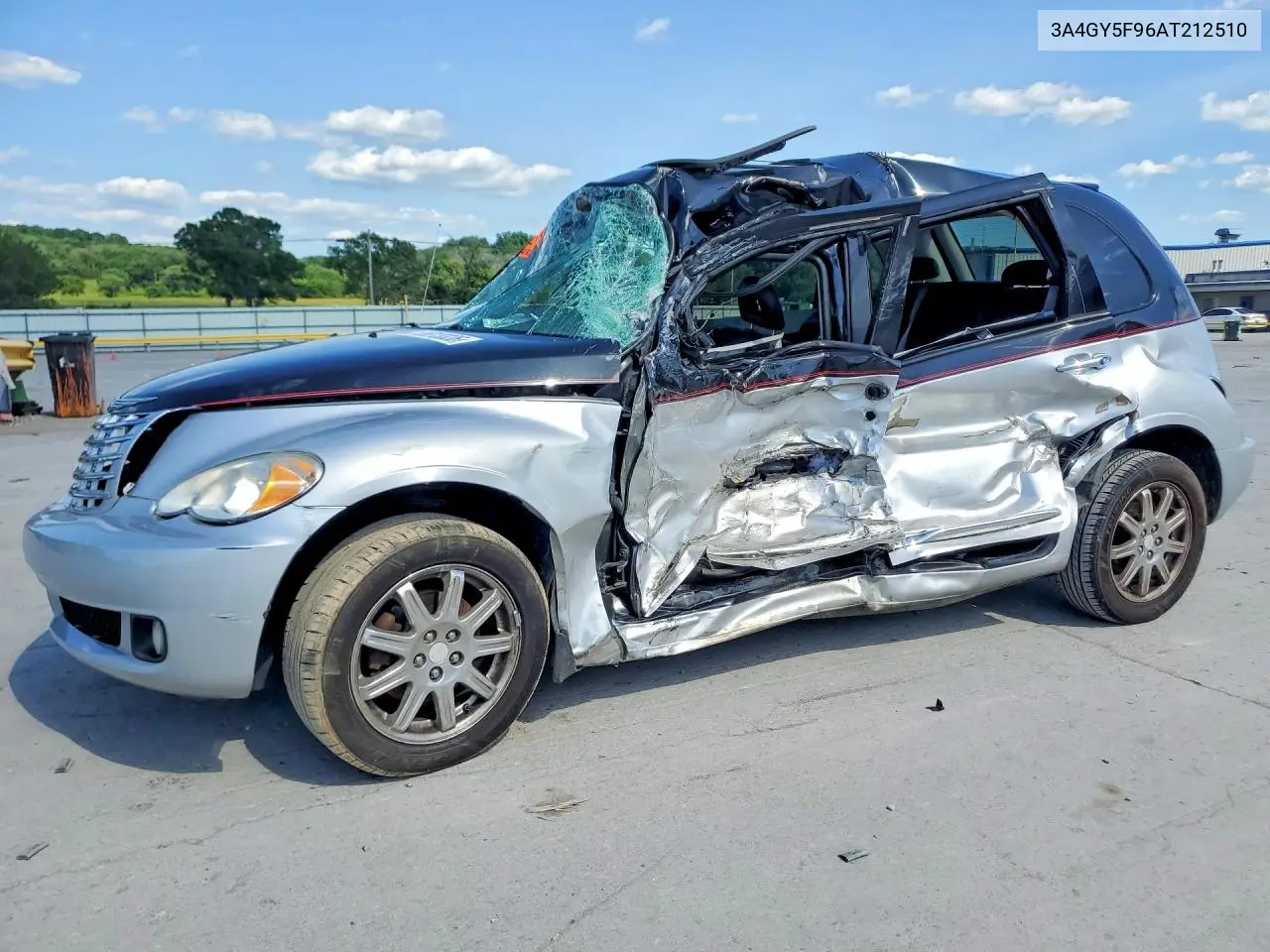 2010 Chrysler Pt Cruiser VIN: 3A4GY5F96AT212510 Lot: 55613326