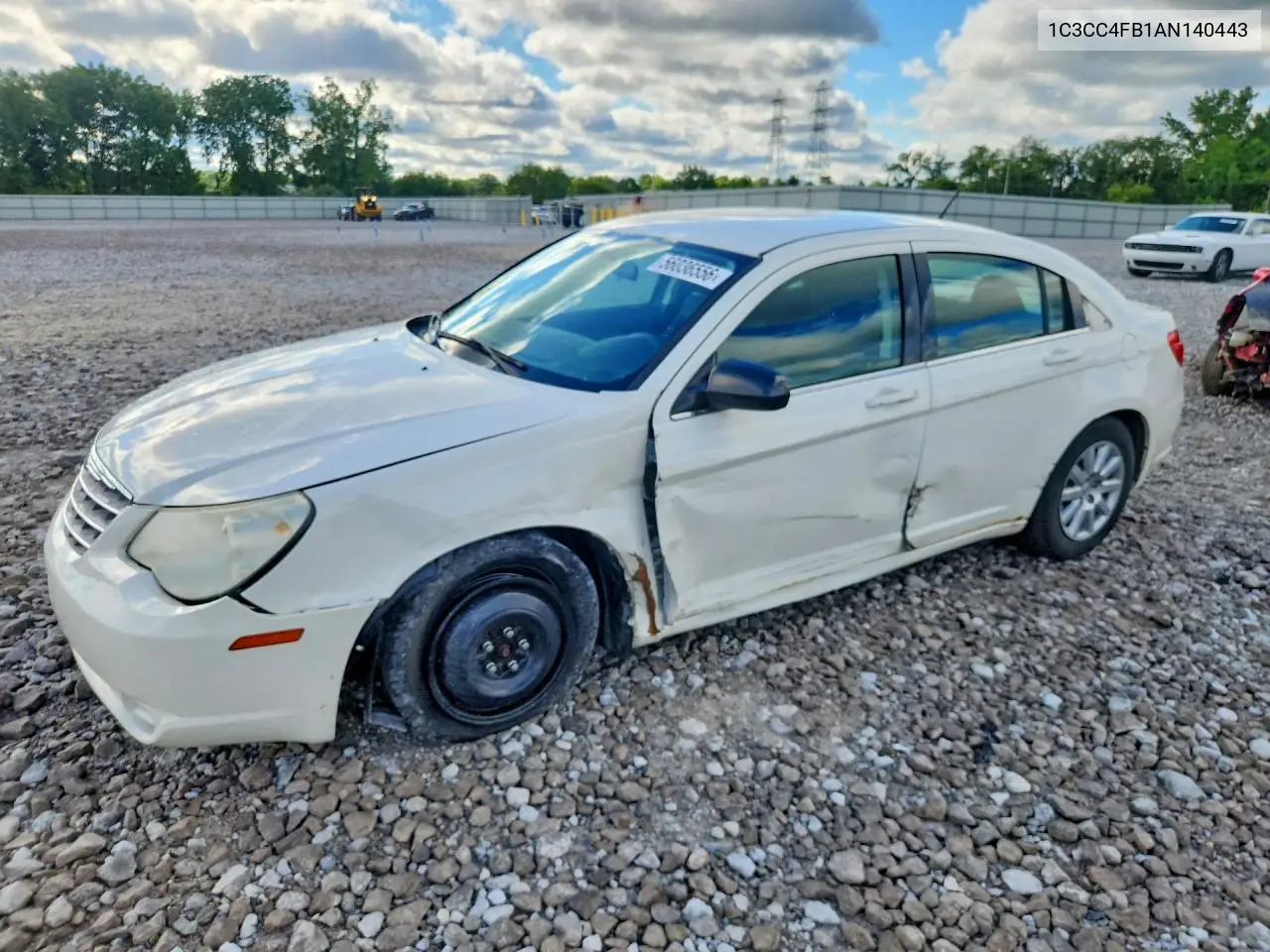 2010 Chrysler Sebring Touring VIN: 1C3CC4FB1AN140443 Lot: 56036556