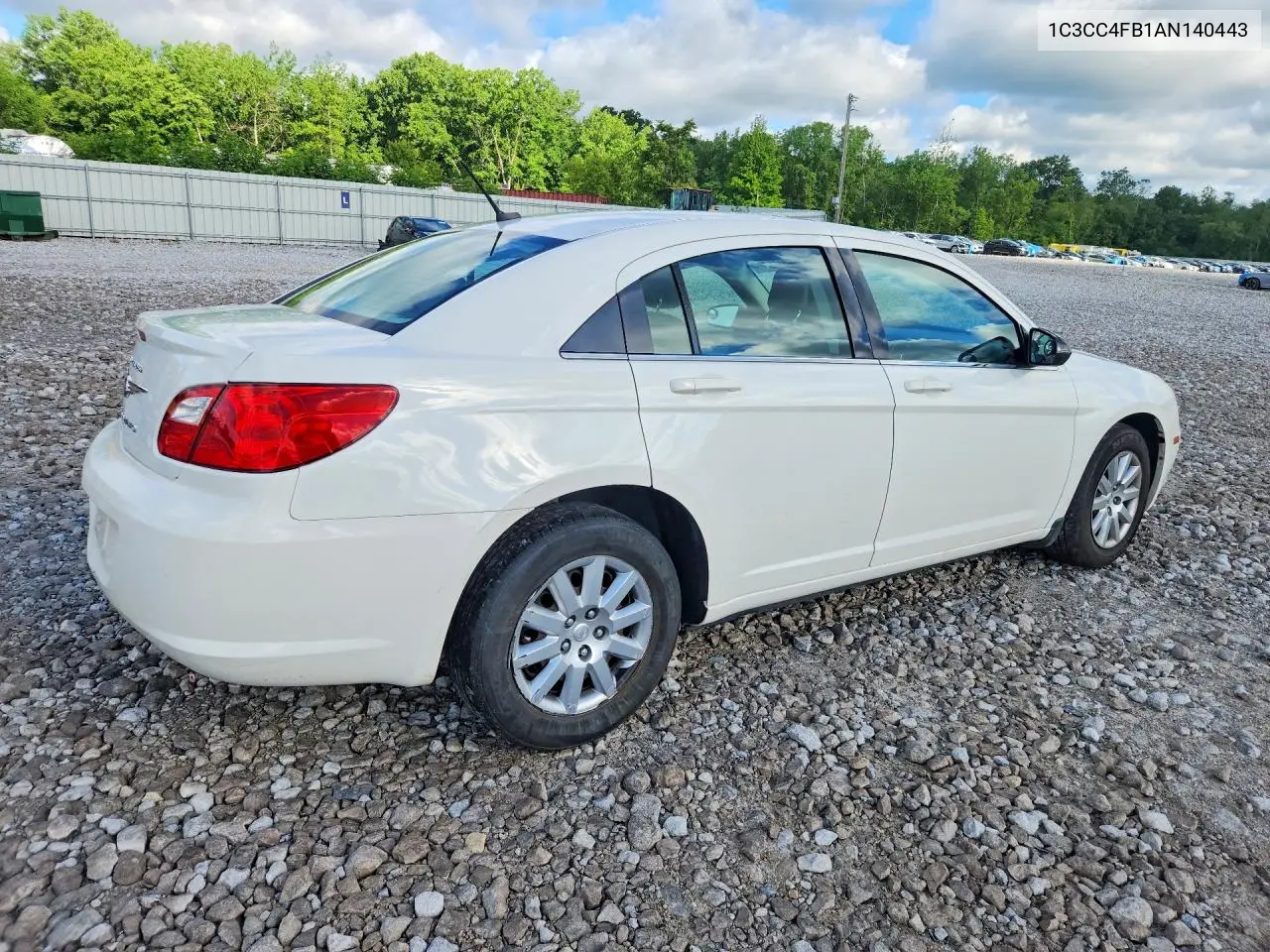 2010 Chrysler Sebring Touring VIN: 1C3CC4FB1AN140443 Lot: 56036556