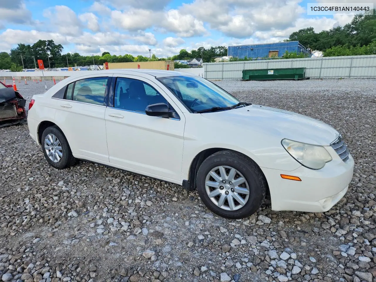 2010 Chrysler Sebring Touring VIN: 1C3CC4FB1AN140443 Lot: 56036556