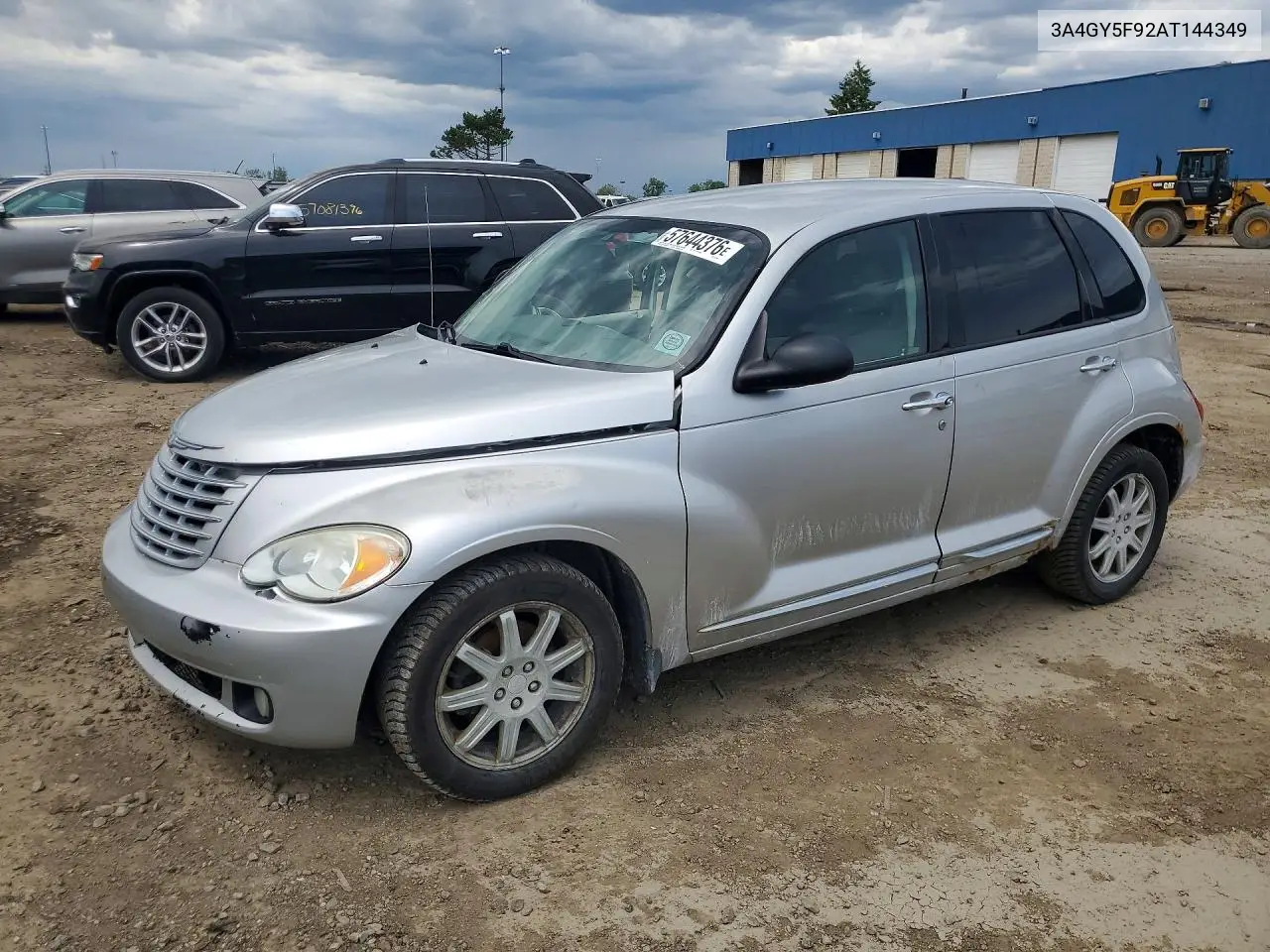 2010 Chrysler Pt Cruiser VIN: 3A4GY5F92AT144349 Lot: 57644376