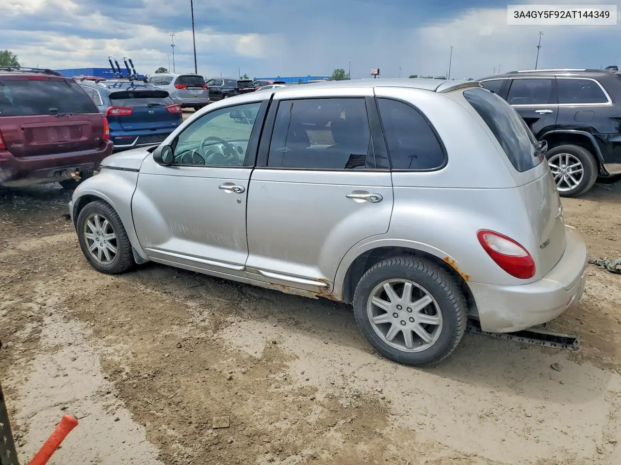 2010 Chrysler Pt Cruiser VIN: 3A4GY5F92AT144349 Lot: 57644376
