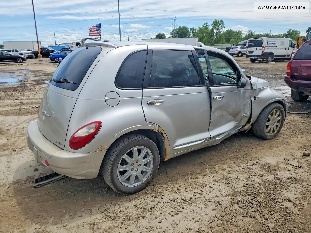 2010 Chrysler Pt Cruiser VIN: 3A4GY5F92AT144349 Lot: 57644376
