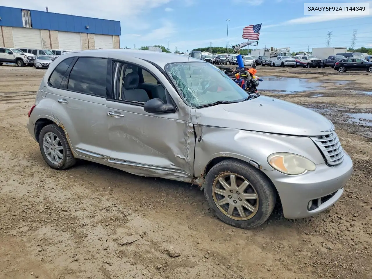 2010 Chrysler Pt Cruiser VIN: 3A4GY5F92AT144349 Lot: 57644376