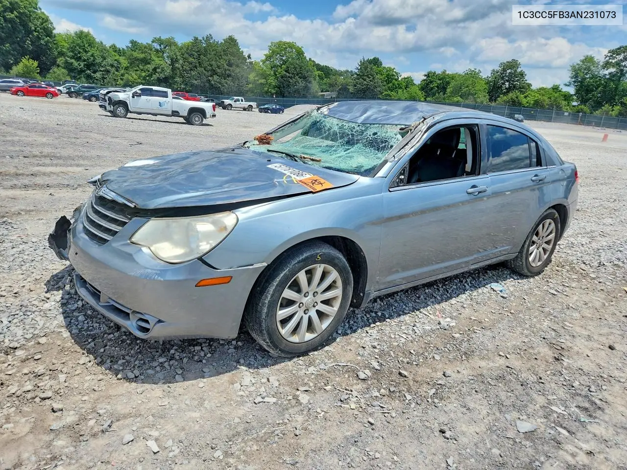2010 Chrysler Sebring Limited VIN: 1C3CC5FB3AN231073 Lot: 57781086