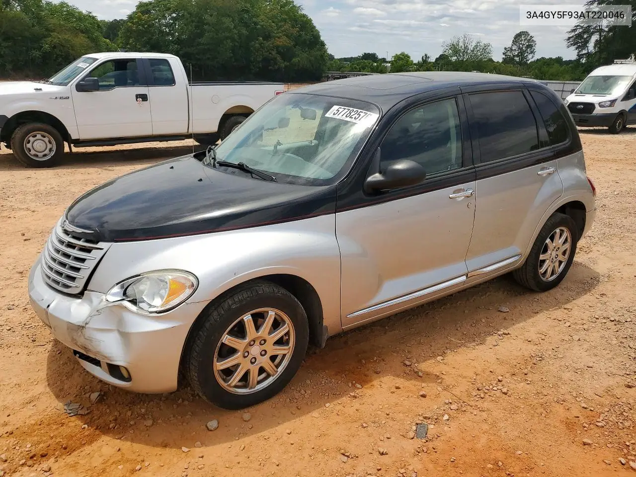 2010 Chrysler Pt Cruiser VIN: 3A4GY5F93AT220046 Lot: 57782576