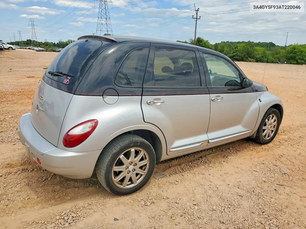2010 Chrysler Pt Cruiser VIN: 3A4GY5F93AT220046 Lot: 57782576