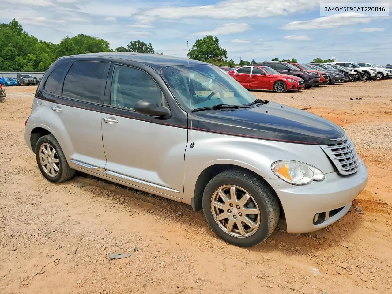 2010 Chrysler Pt Cruiser VIN: 3A4GY5F93AT220046 Lot: 57782576