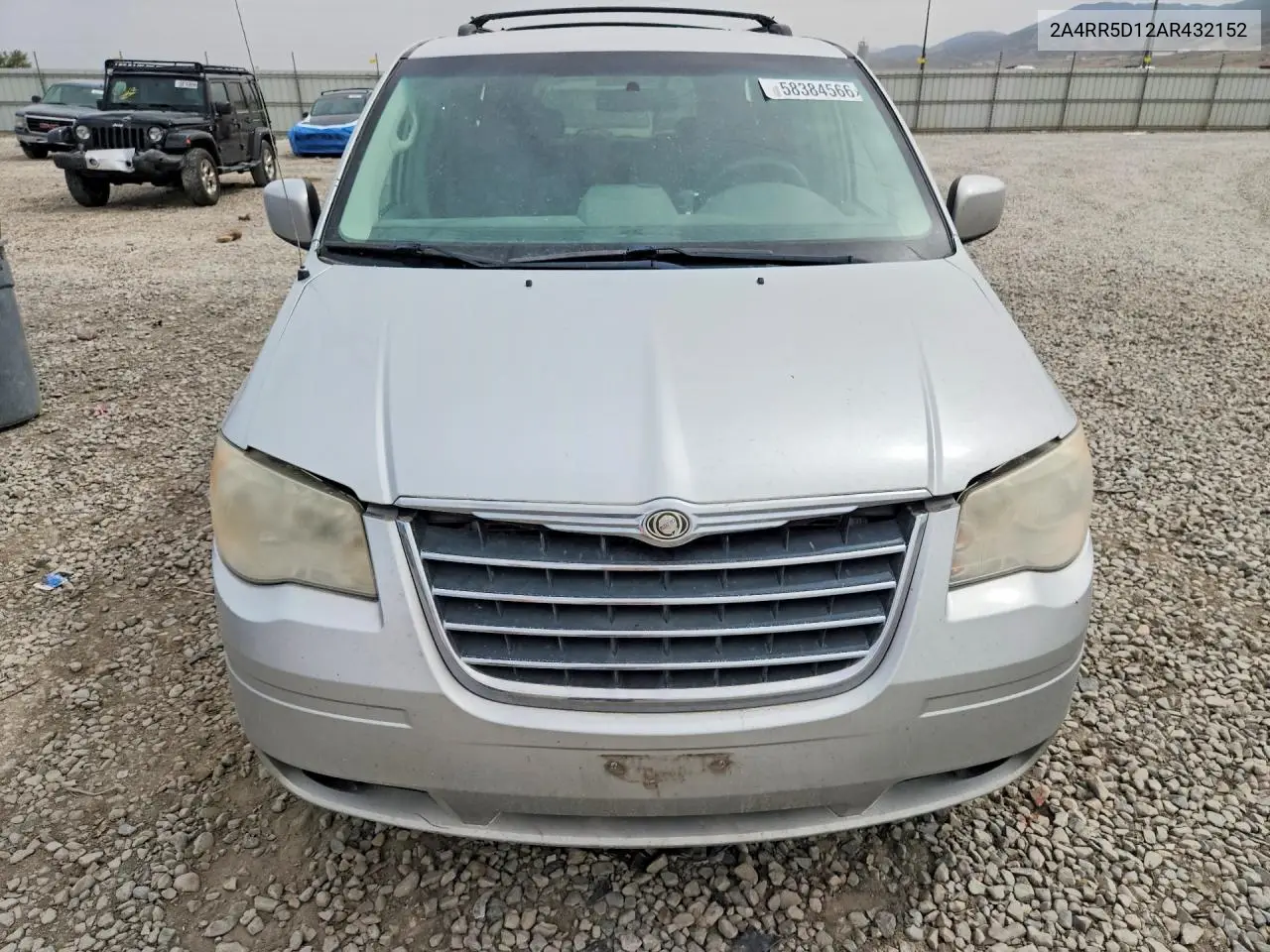 2010 Chrysler Town & Country Touring VIN: 2A4RR5D12AR432152 Lot: 58384566