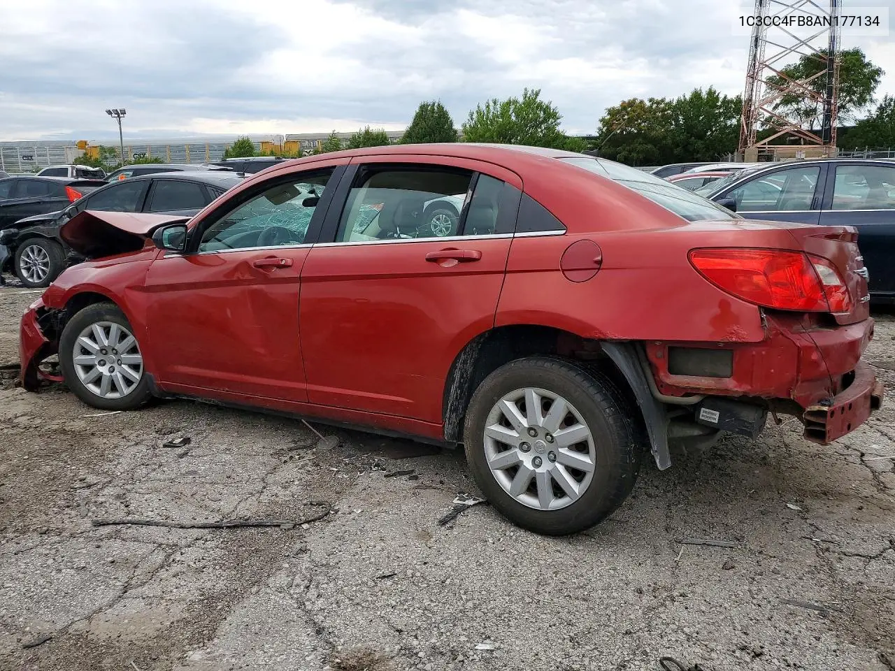 2010 Chrysler Sebring Touring VIN: 1C3CC4FB8AN177134 Lot: 58643646