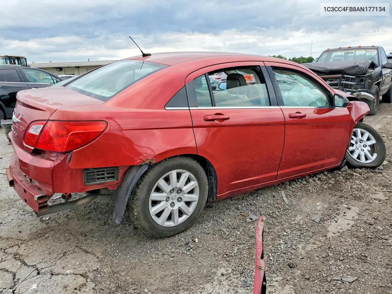 2010 Chrysler Sebring Touring VIN: 1C3CC4FB8AN177134 Lot: 58643646
