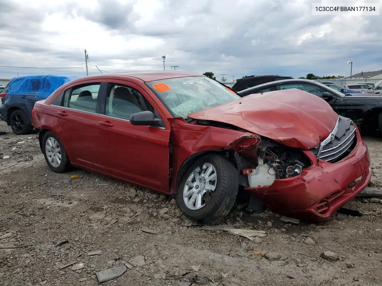 2010 Chrysler Sebring Touring VIN: 1C3CC4FB8AN177134 Lot: 58643646