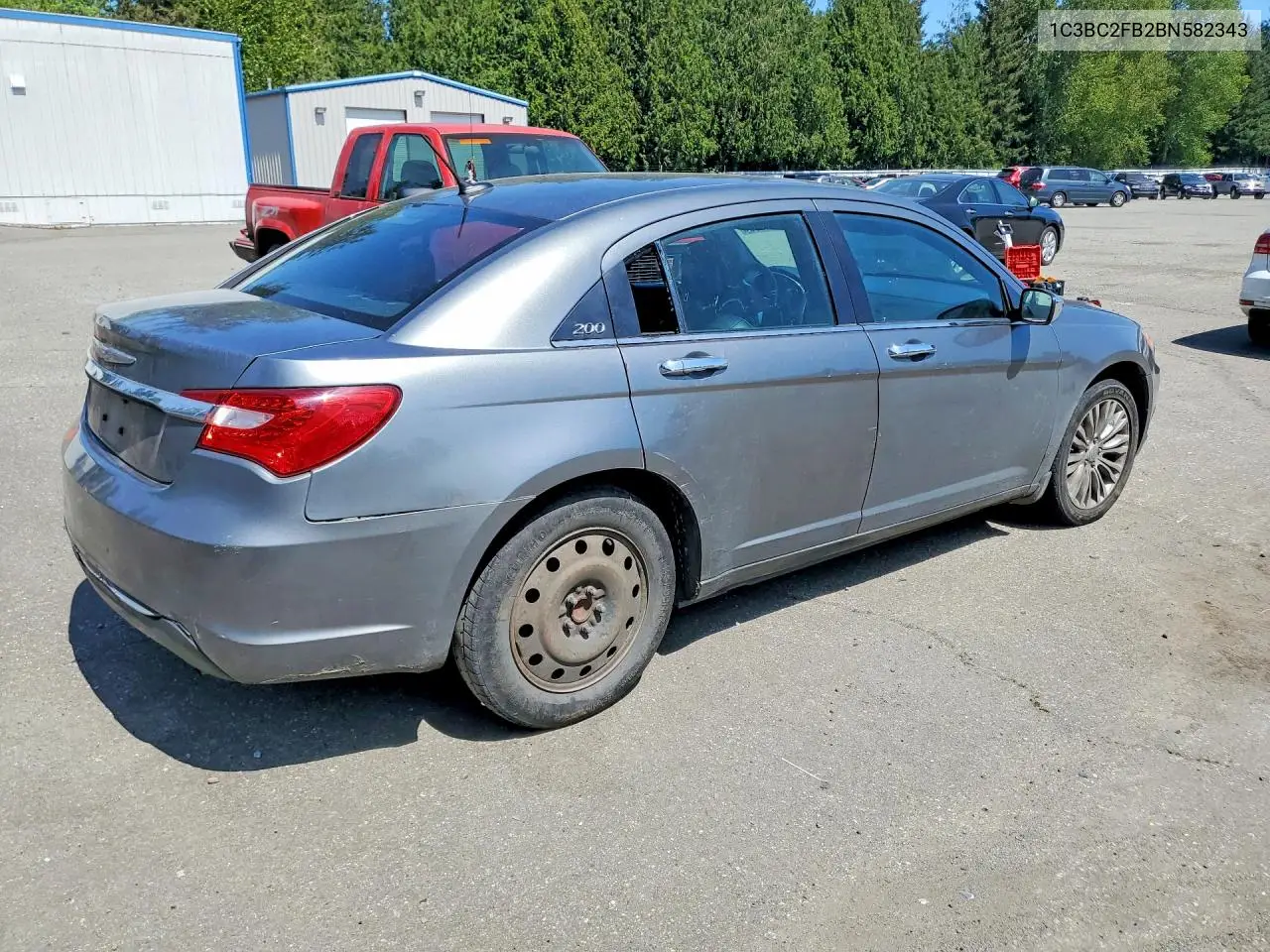 2011 Chrysler 200 Limited VIN: 1C3BC2FB2BN582343 Lot: 52543036