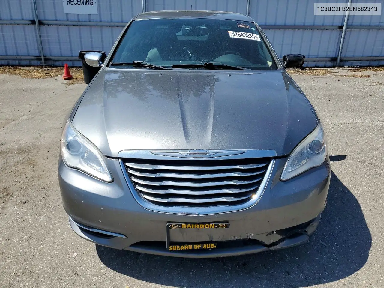 2011 Chrysler 200 Limited VIN: 1C3BC2FB2BN582343 Lot: 52543036