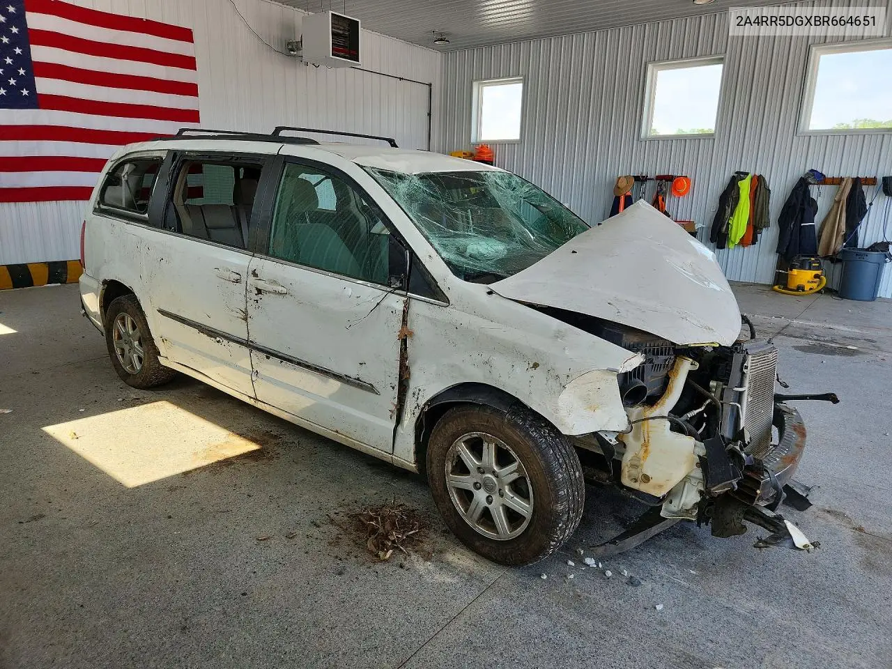 2011 Chrysler Town & Country Touring VIN: 2A4RR5DGXBR664651 Lot: 56167706