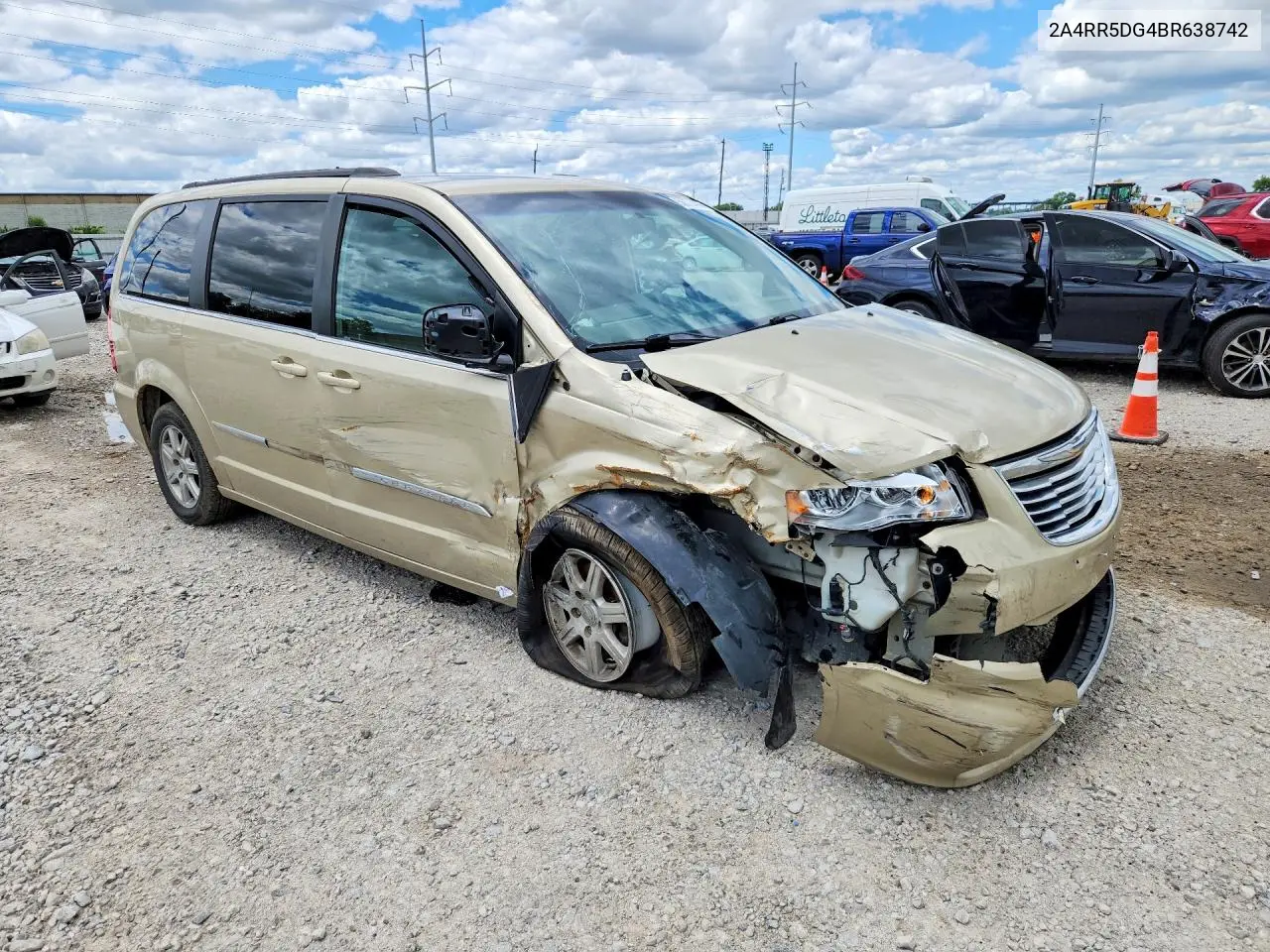 2011 Chrysler Town & Country Touring VIN: 2A4RR5DG4BR638742 Lot: 56677496