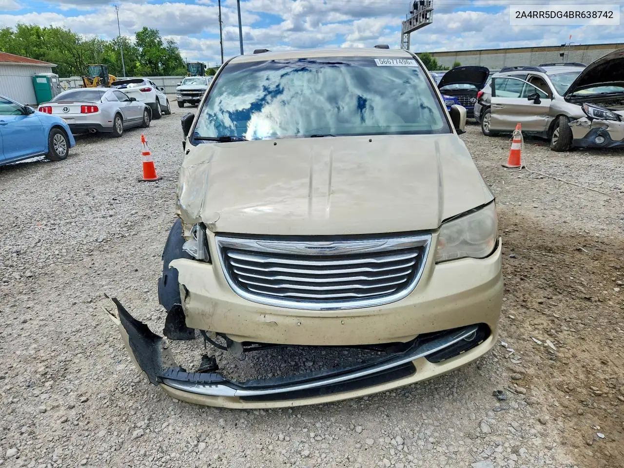 2011 Chrysler Town & Country Touring VIN: 2A4RR5DG4BR638742 Lot: 56677496