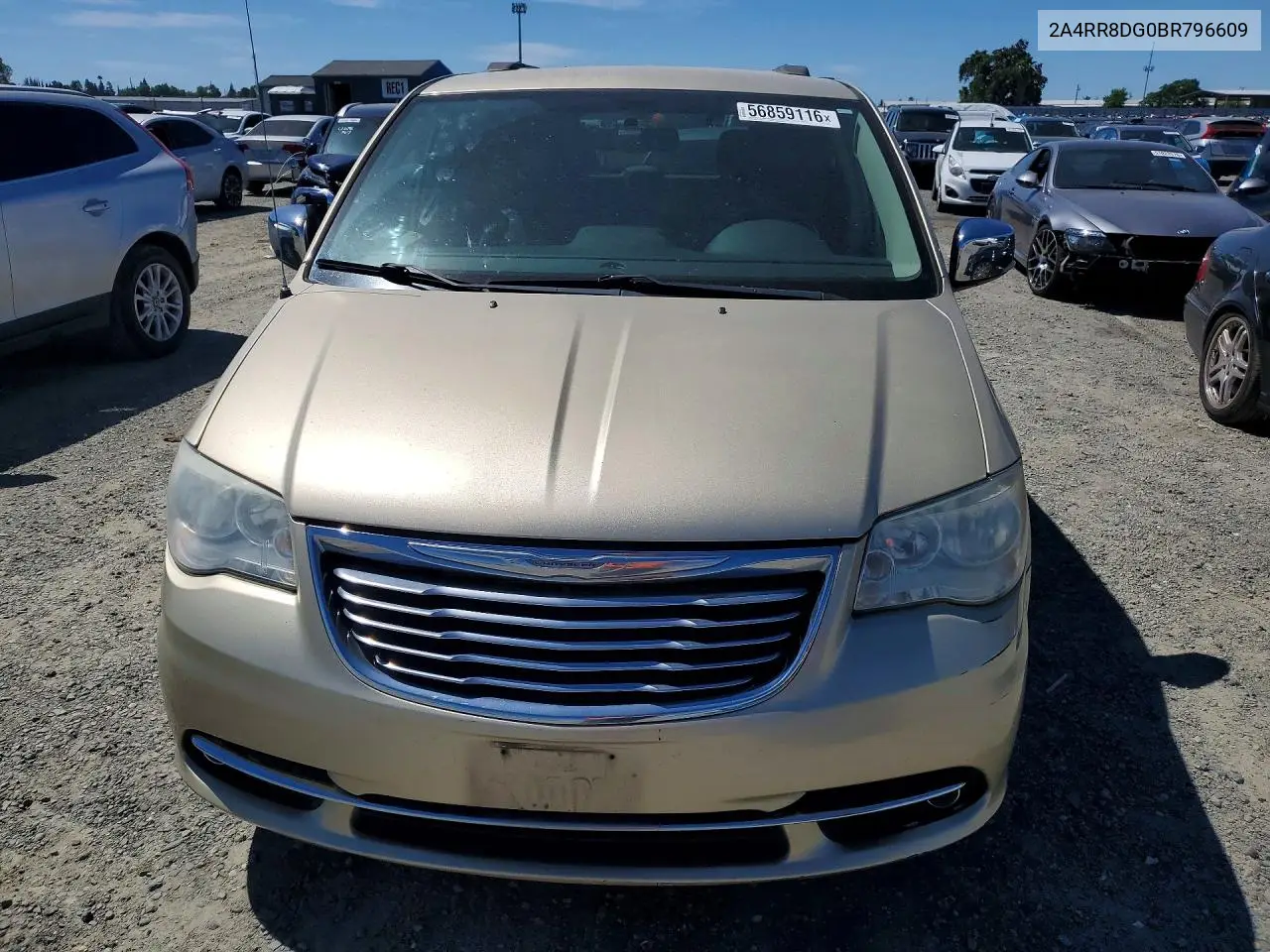 2011 Chrysler Town & Country Touring L VIN: 2A4RR8DG0BR796609 Lot: 56859116