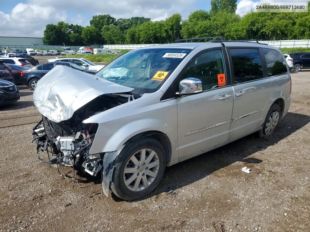 2011 Chrysler Town & Country Touring L VIN: 2A4RR8DG9BR713680 Lot: 58004526