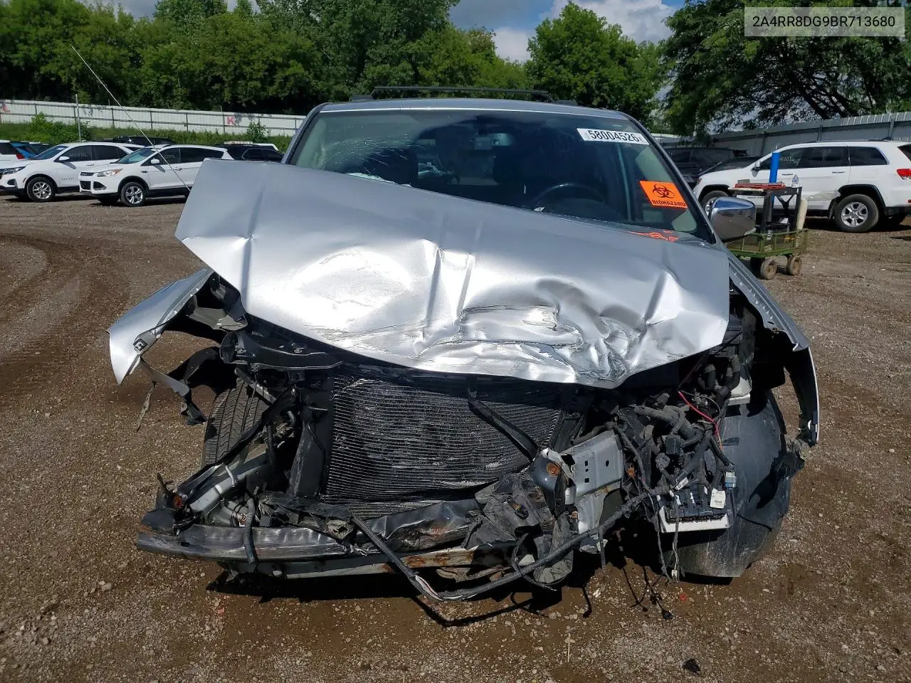 2011 Chrysler Town & Country Touring L VIN: 2A4RR8DG9BR713680 Lot: 58004526