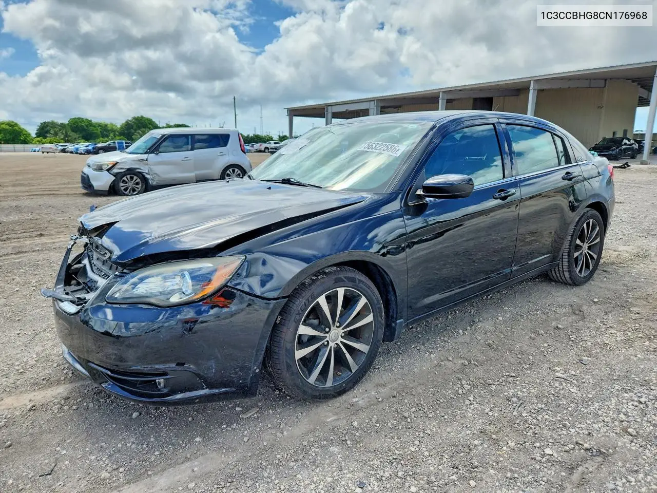 2012 Chrysler 200 S VIN: 1C3CCBHG8CN176968 Lot: 56322586