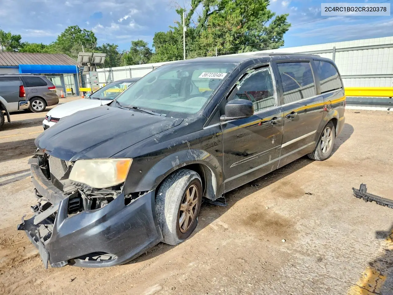 2012 Chrysler Town & Country Touring VIN: 2C4RC1BG2CR320378 Lot: 56723046