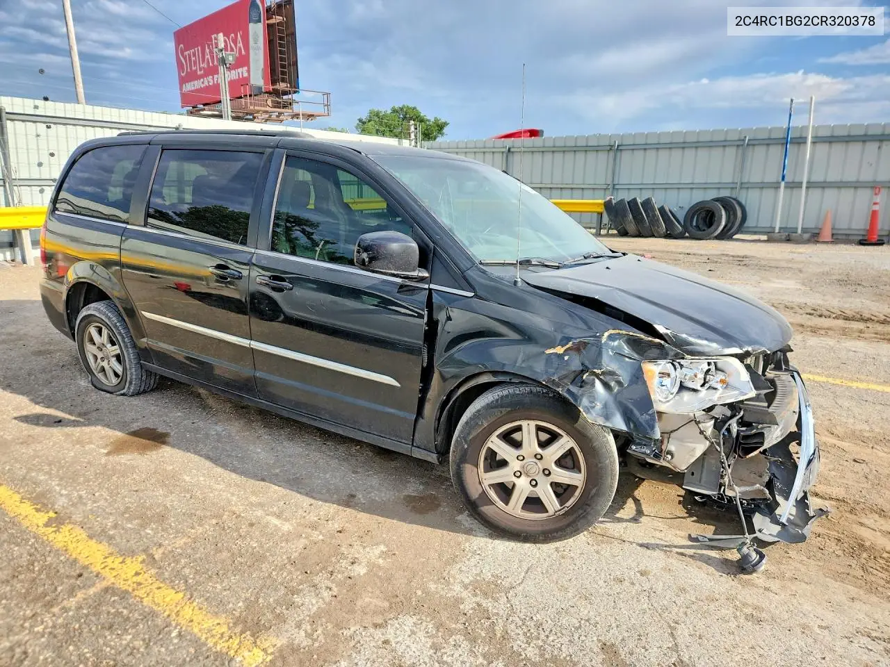 2012 Chrysler Town & Country Touring VIN: 2C4RC1BG2CR320378 Lot: 56723046