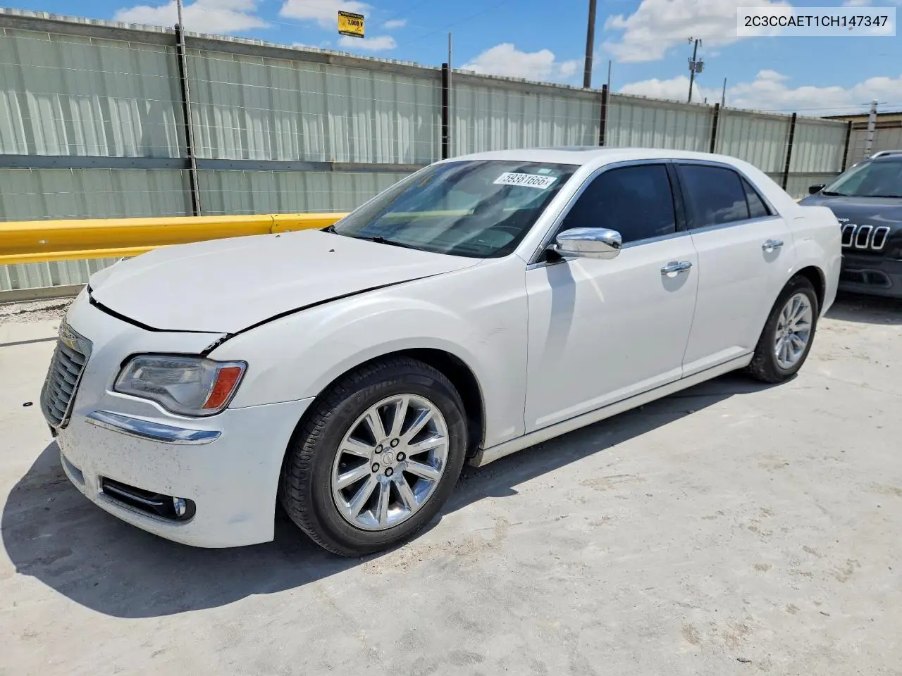 2012 Chrysler 300C VIN: 2C3CCAET1CH147347 Lot: 59381666