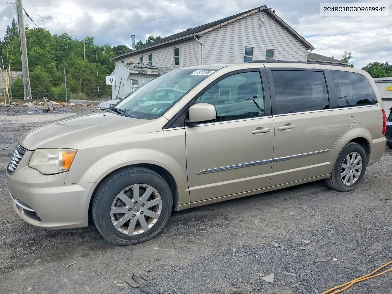 2013 Chrysler Town & Country Touring VIN: 2C4RC1BG3DR689946 Lot: 57311256