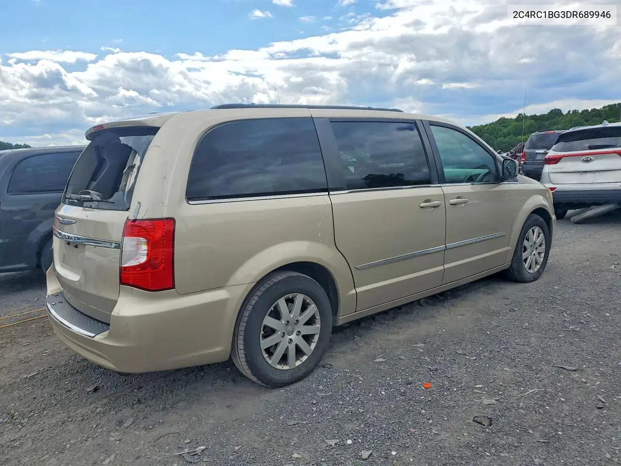 2013 Chrysler Town & Country Touring VIN: 2C4RC1BG3DR689946 Lot: 57311256