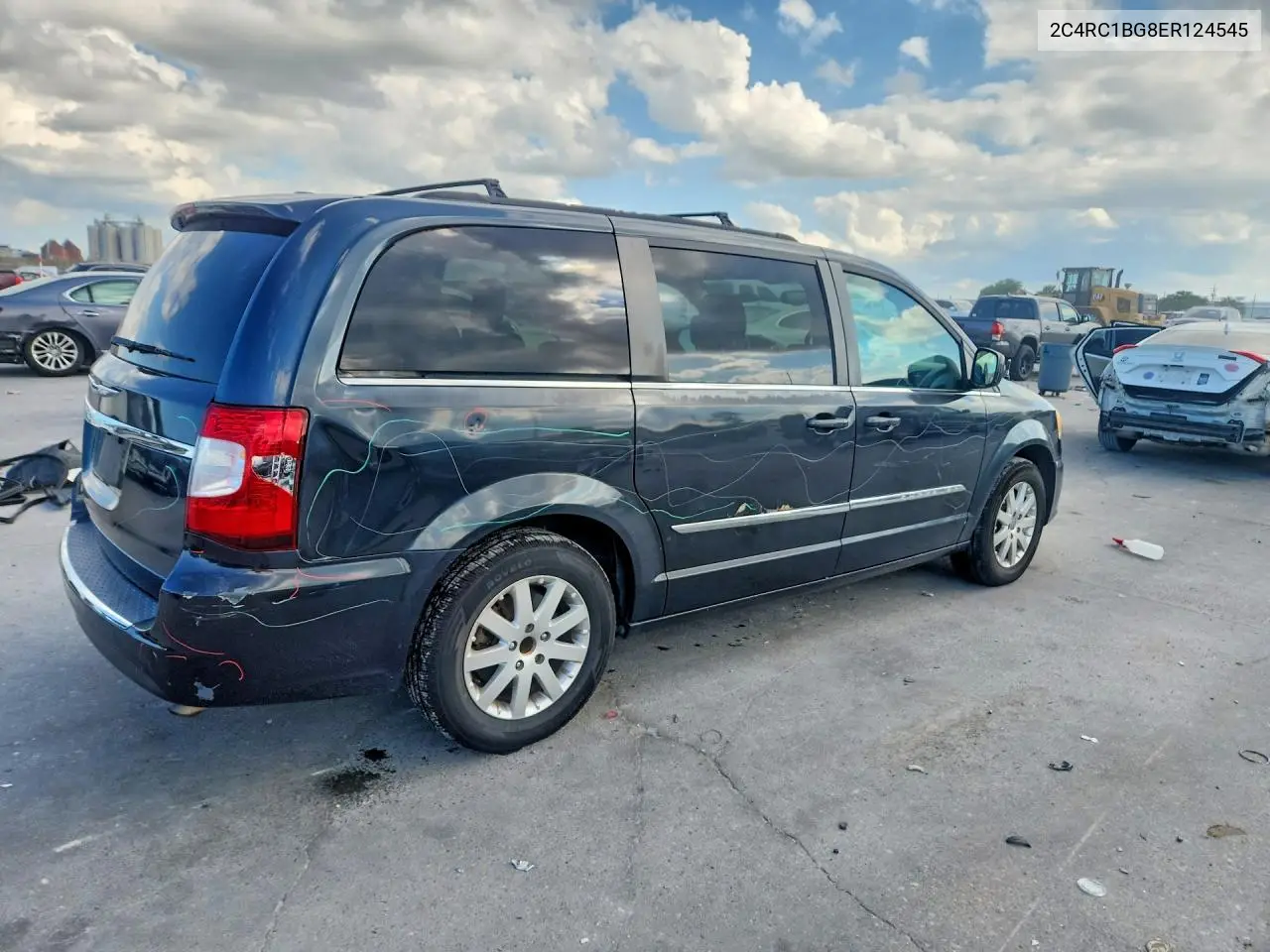 2014 Chrysler Town & Country Touring VIN: 2C4RC1BG8ER124545 Lot: 56626506