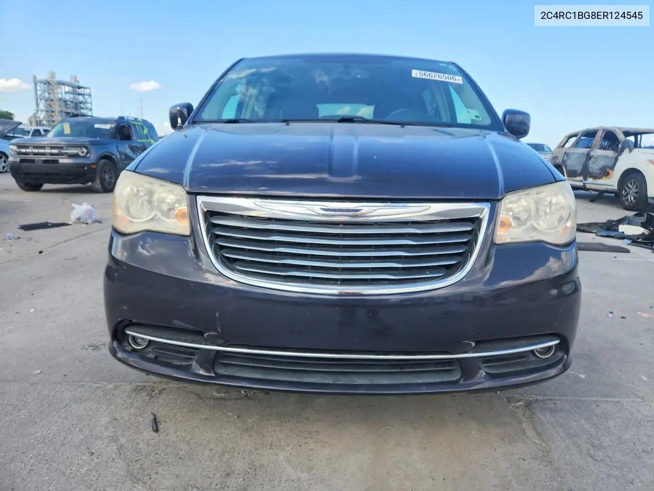 2014 Chrysler Town & Country Touring VIN: 2C4RC1BG8ER124545 Lot: 56626506