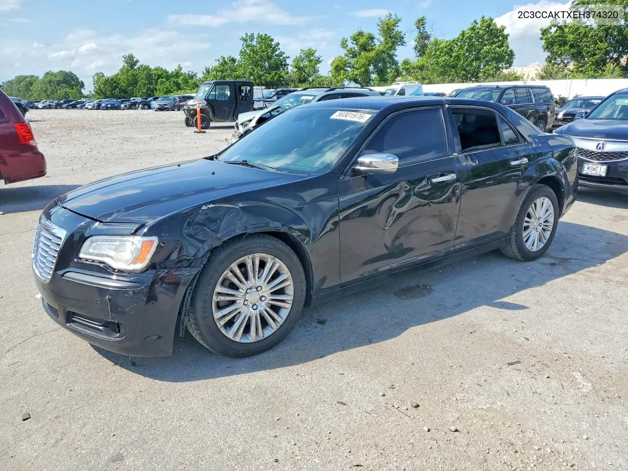 2014 Chrysler 300C VIN: 2C3CCAKTXEH374320 Lot: 56801976