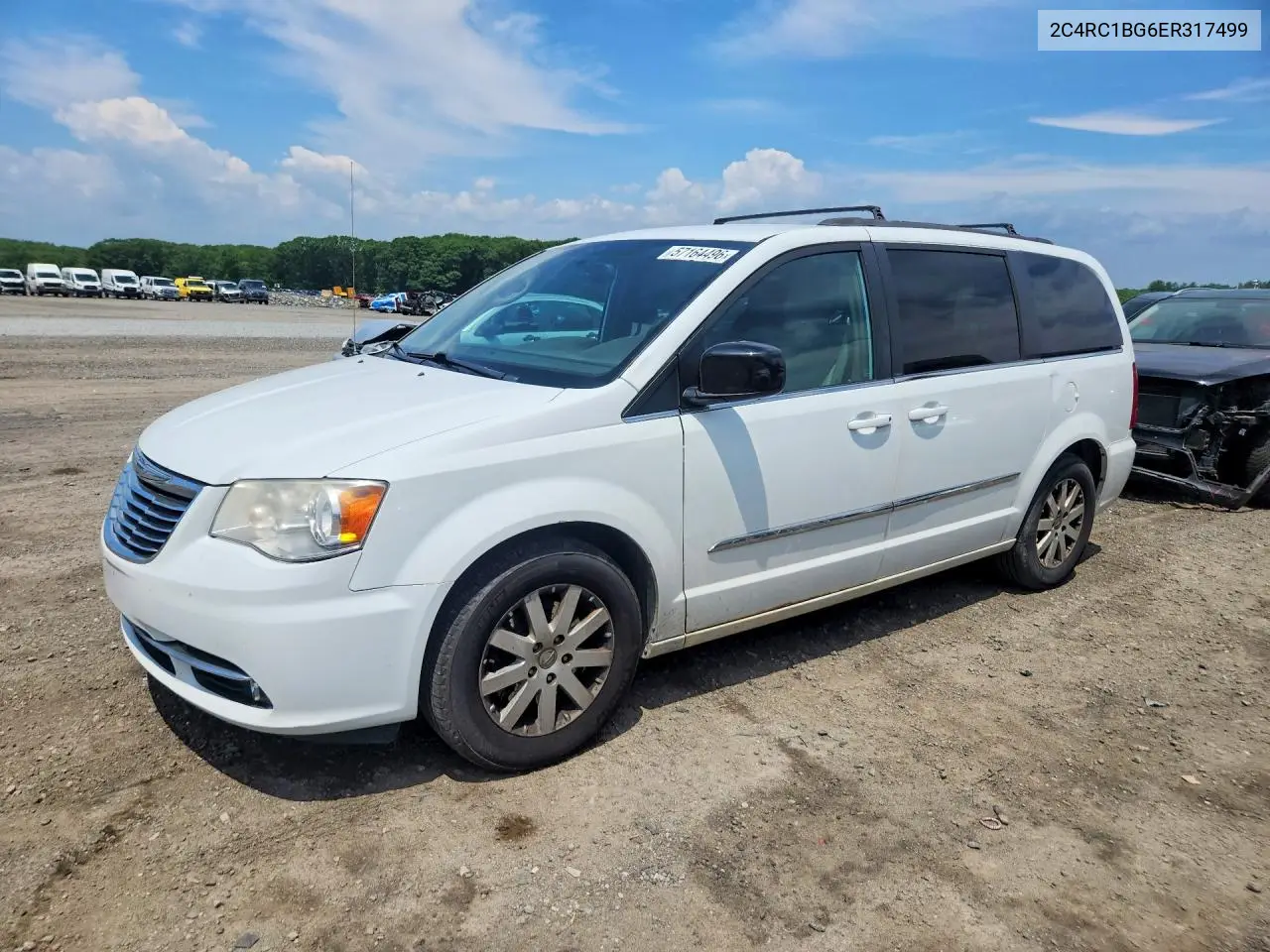 2014 Chrysler Town & Country Touring VIN: 2C4RC1BG6ER317499 Lot: 57164496