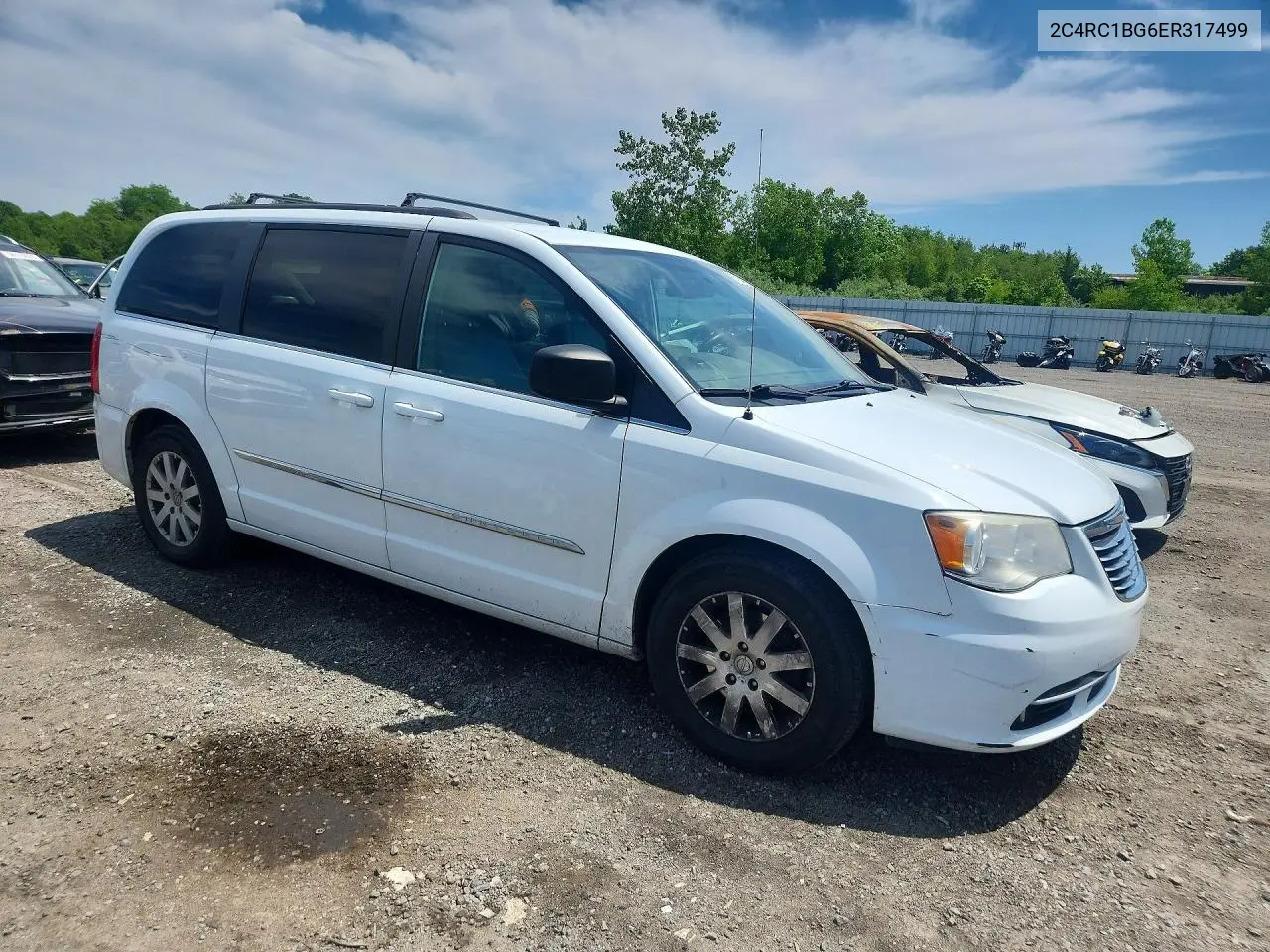 2014 Chrysler Town & Country Touring VIN: 2C4RC1BG6ER317499 Lot: 57164496